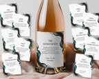 Wedding Wine Bottle Label Set