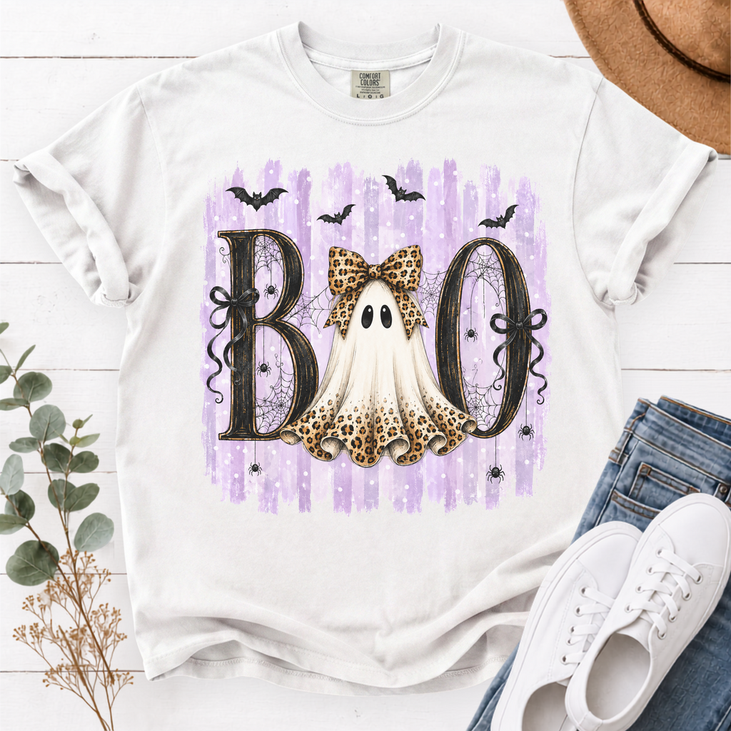 Leopard Ghost BOO Shirt