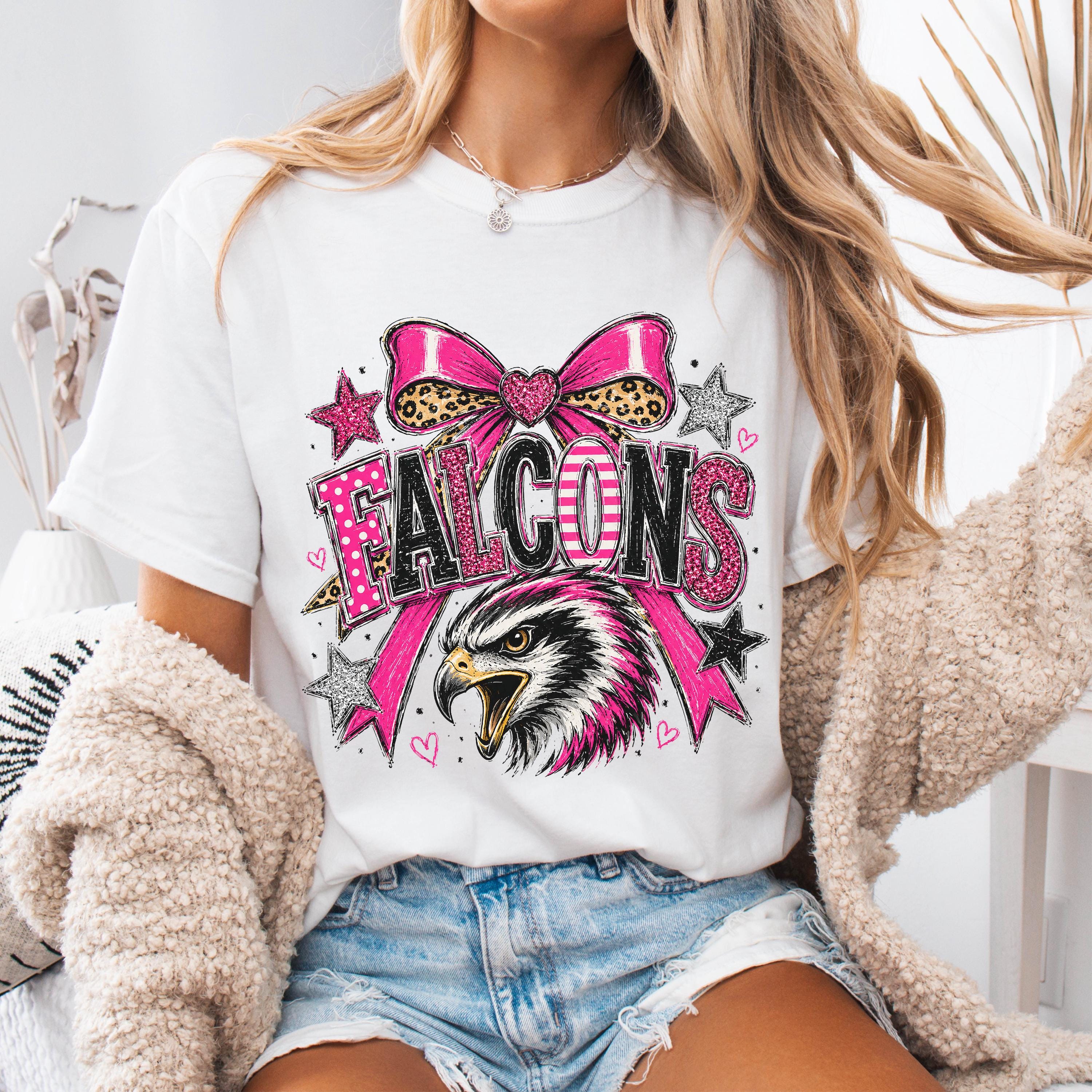 Preppy Falcons Mascot Shirt