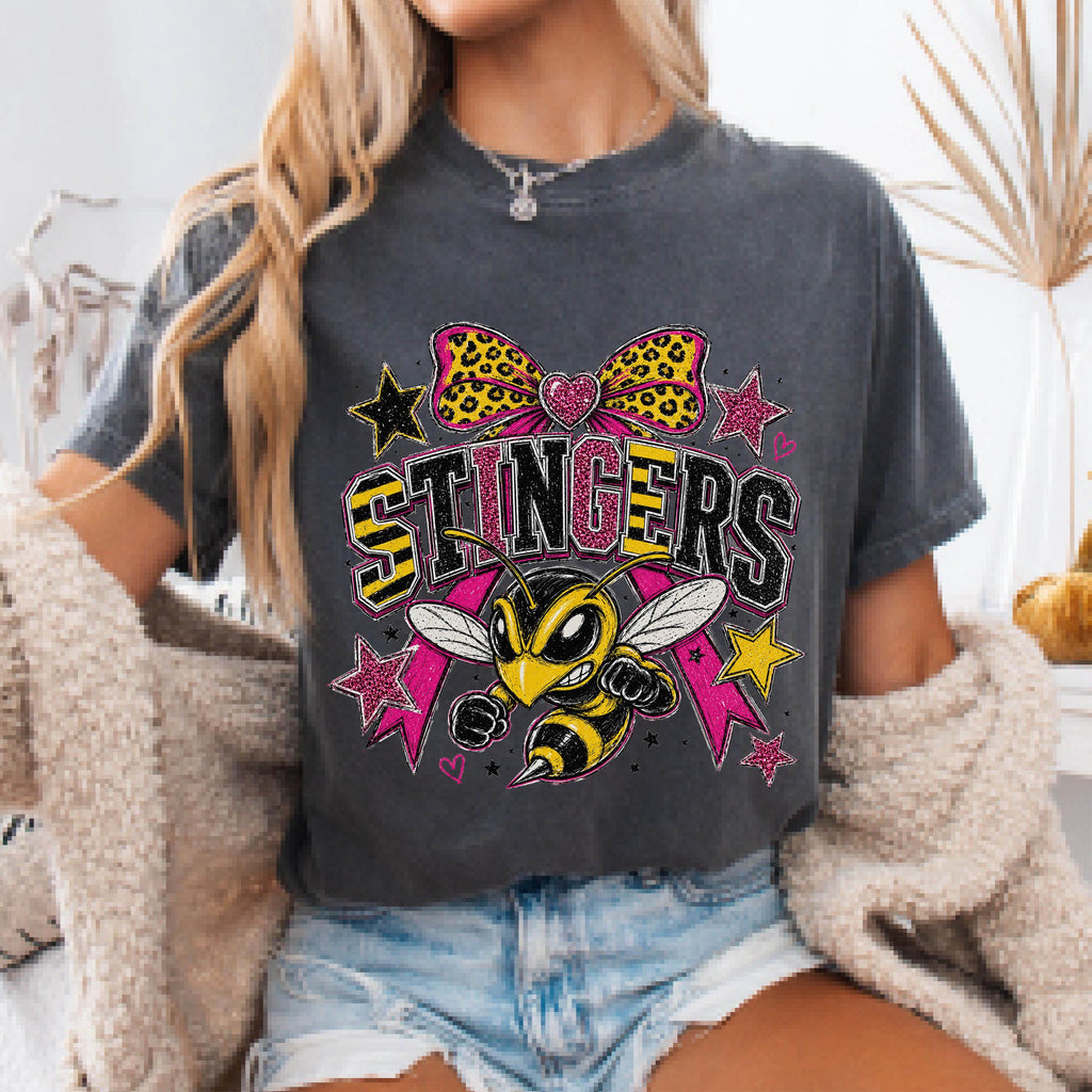 Preppy Stingers Mascot Shirt