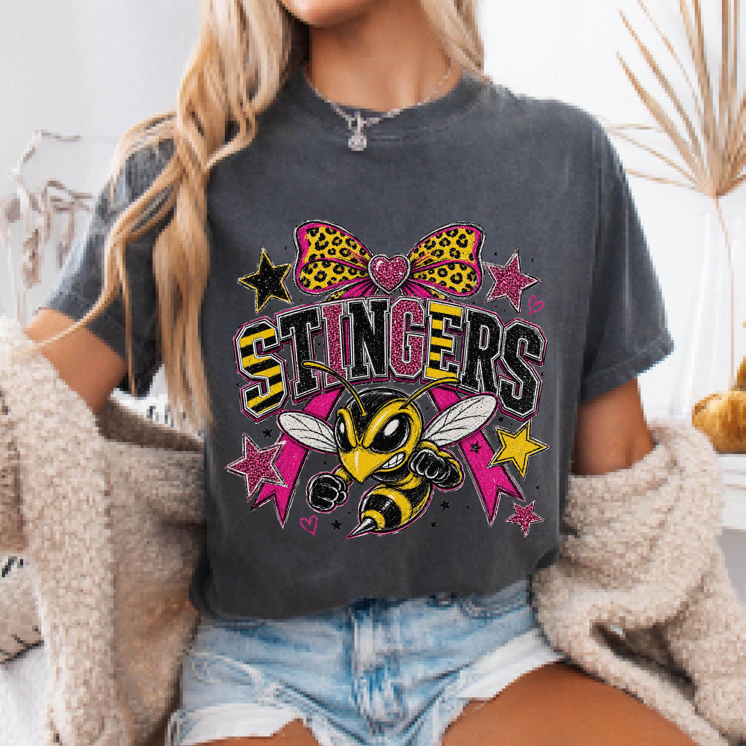Preppy Stingers Mascot Shirt