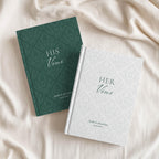 Personalized Damask Wedding Vow Book