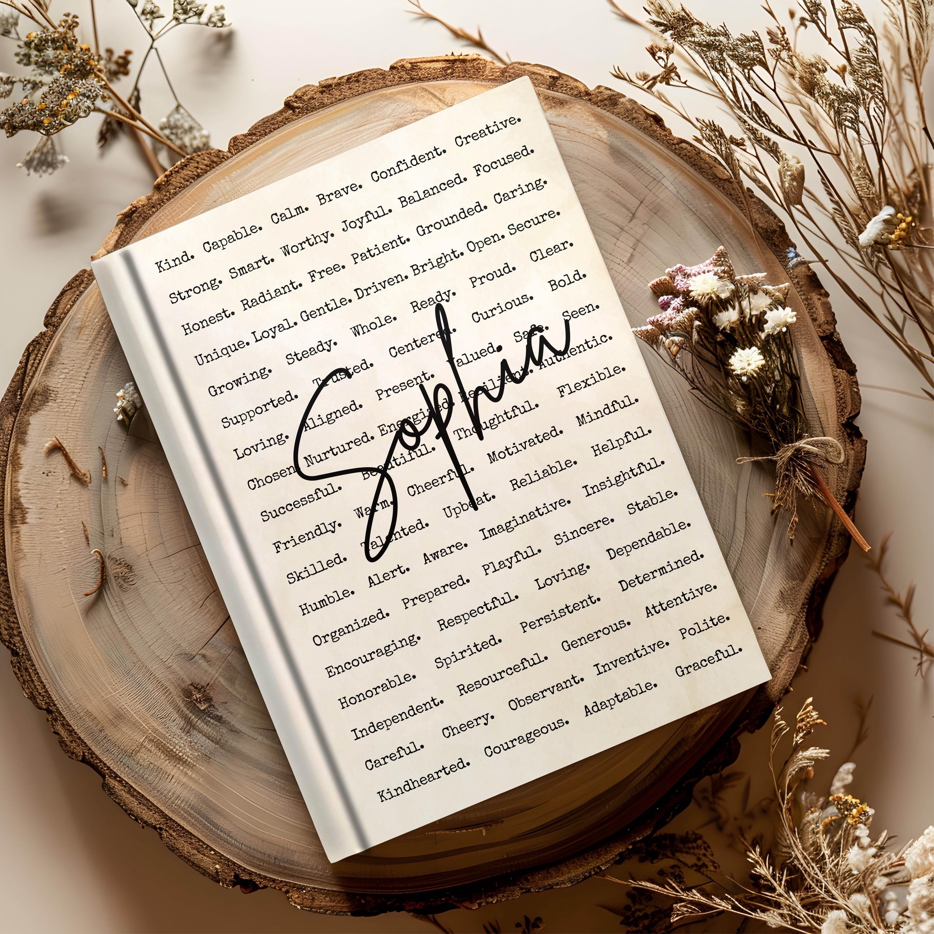 Personalized Affirmations Journal