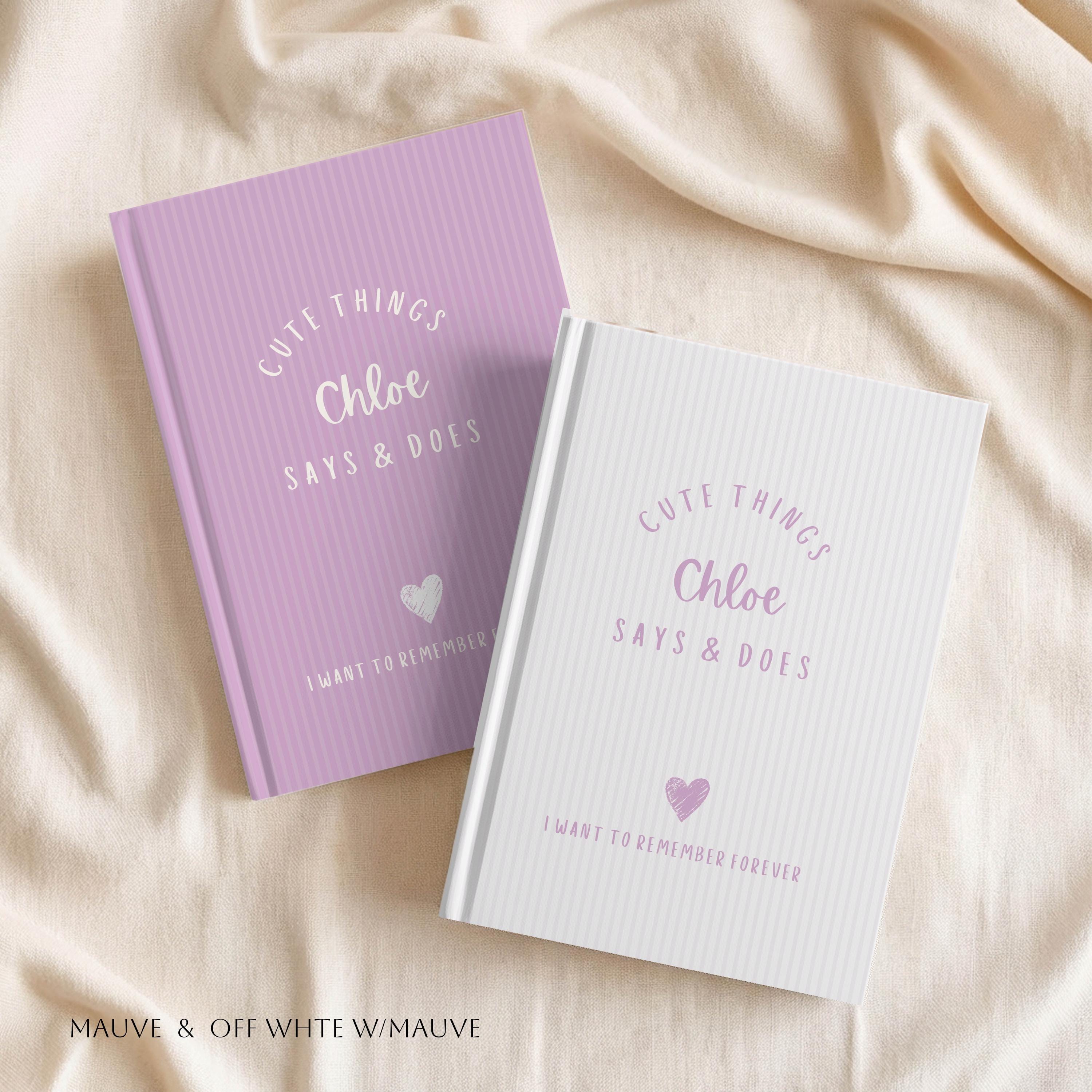 Personalized Things My Kids Say and Do Journal