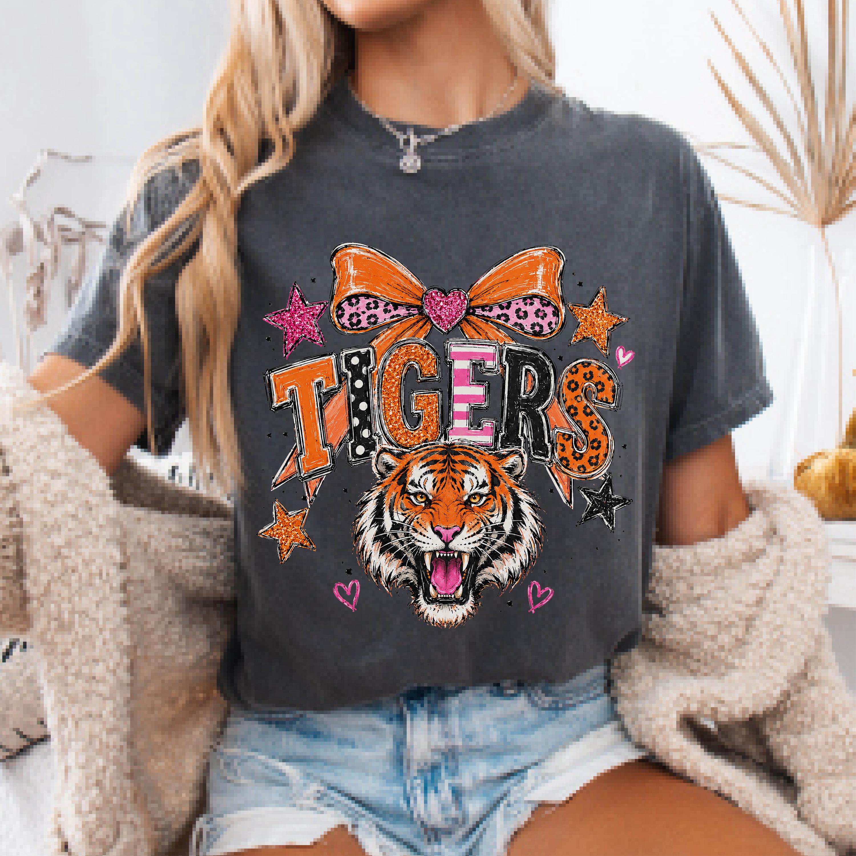 Preppy Coquette Tigers Shirt