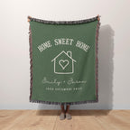 Personalized Home Sweet Home Blanket