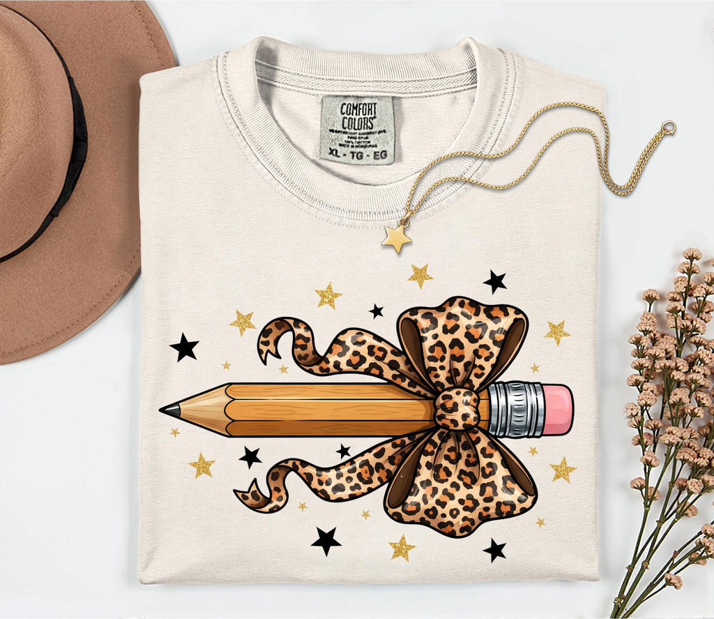 Leopard Teacher Tshirt