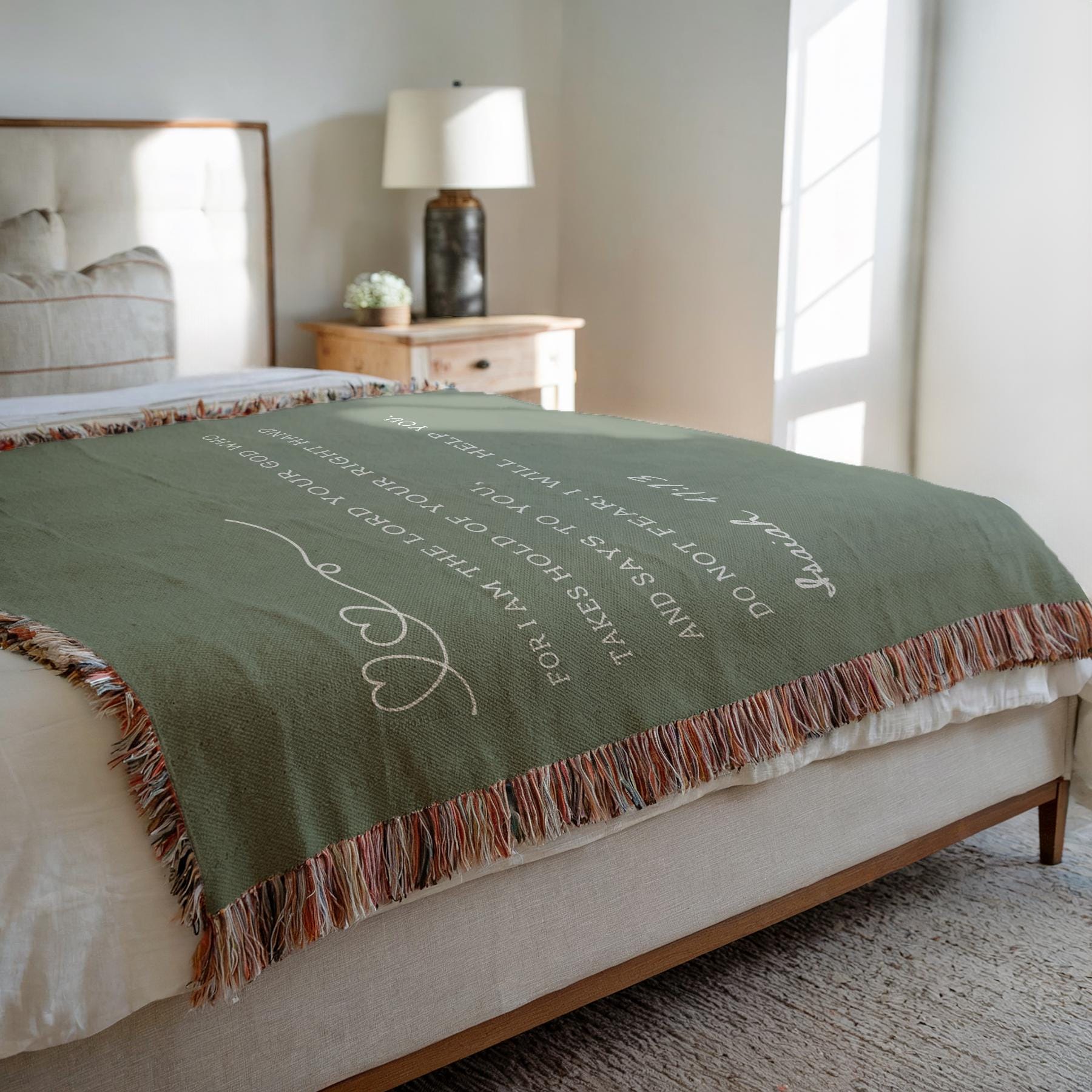 Christian Scripture Blanket Gift