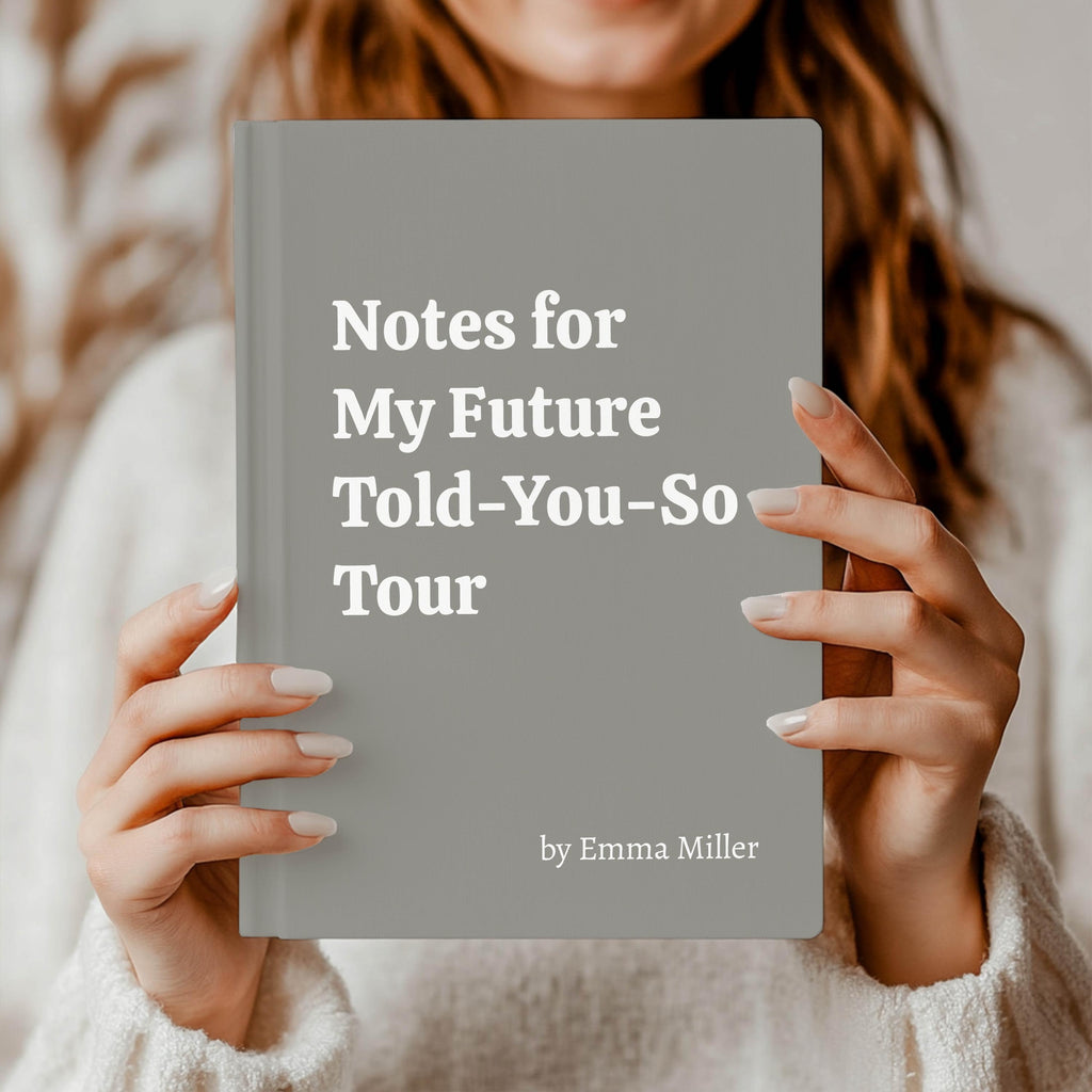 Notes for My Future Told You So Tour Journal