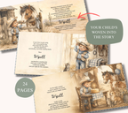 Personalized First Rodeo Birthday Book