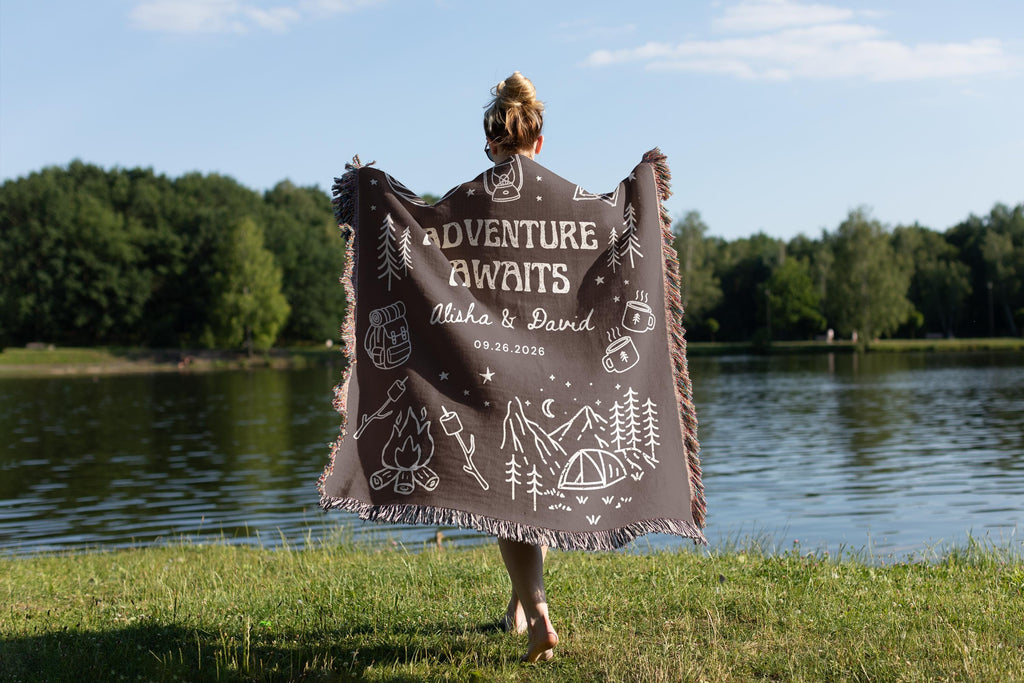 Personalized Camping Blanket