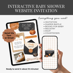 A Little Boo Baby Shower Website