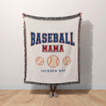 Personalized Sports Mom Blanket