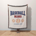 Personalized Sports Mom Blanket