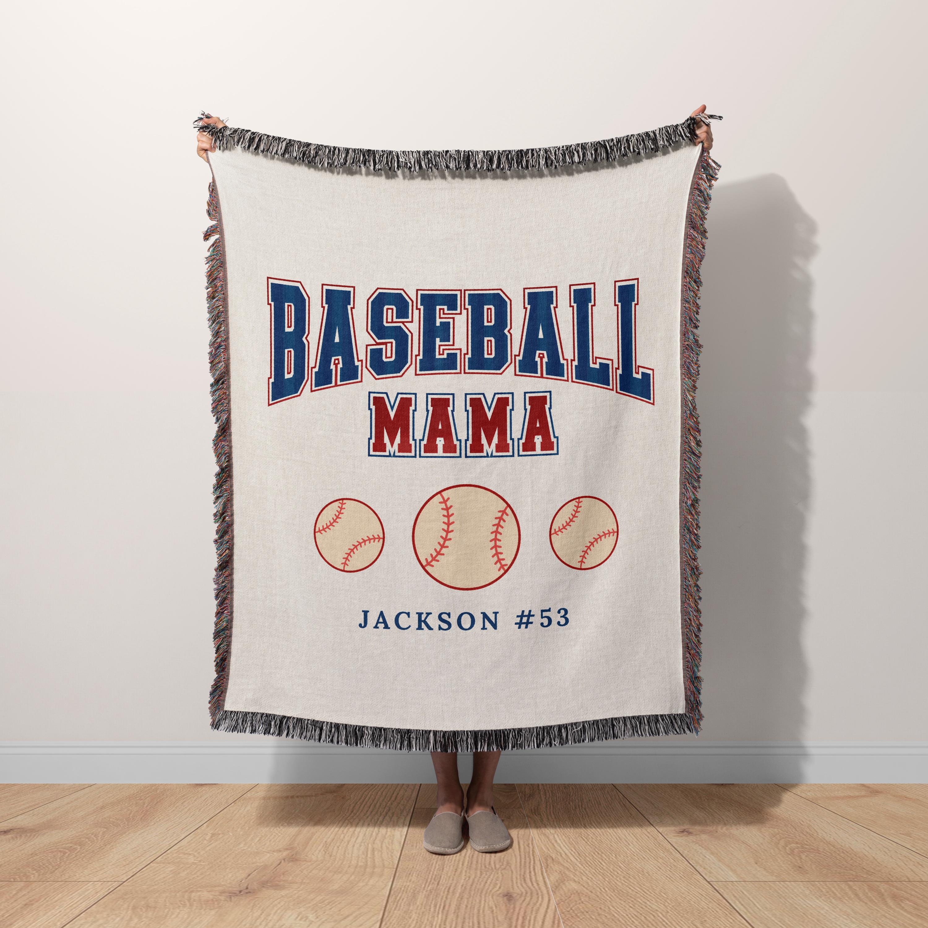 Personalized Sports Mom Blanket