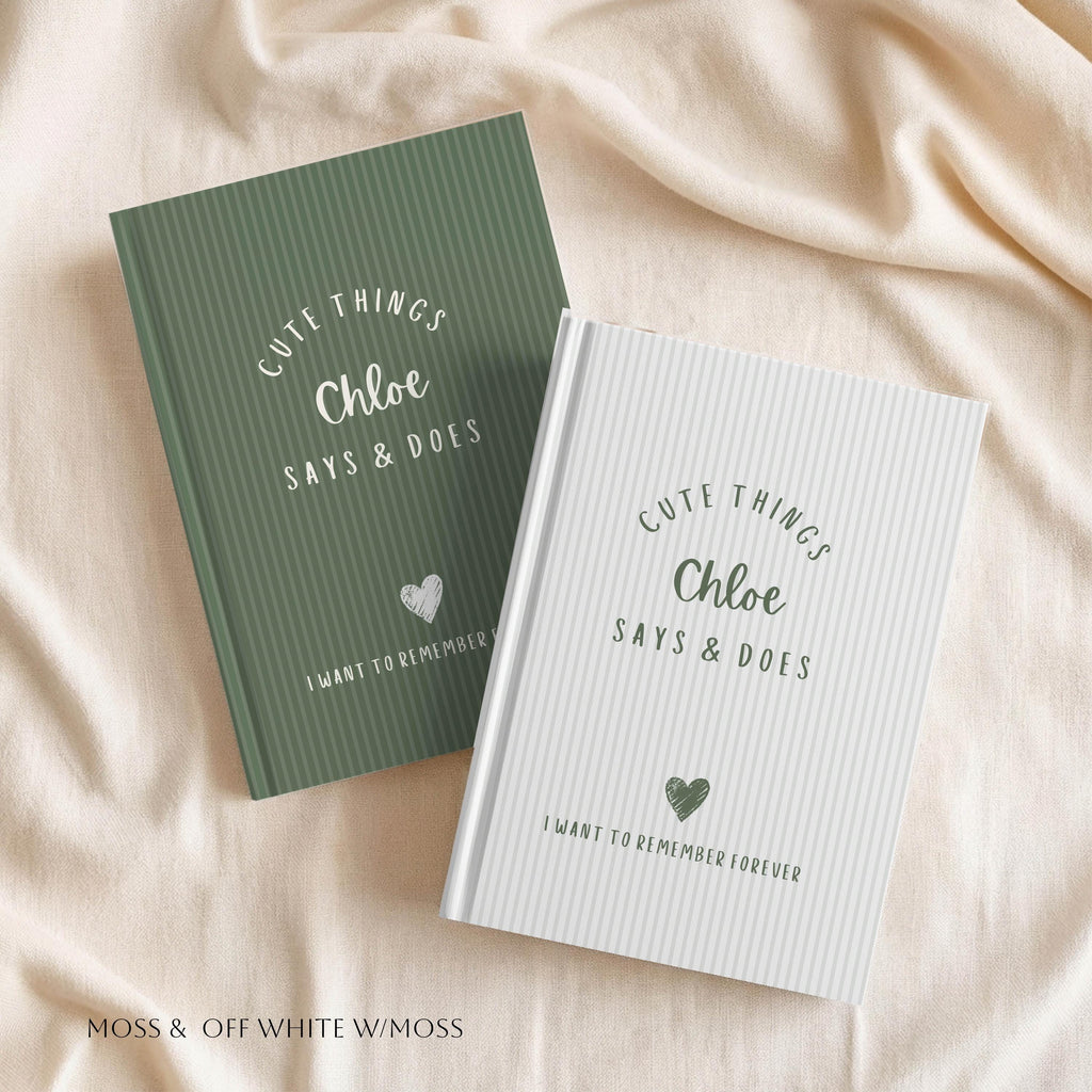 Personalized Journal for Mom | Things My Kids Say and Do