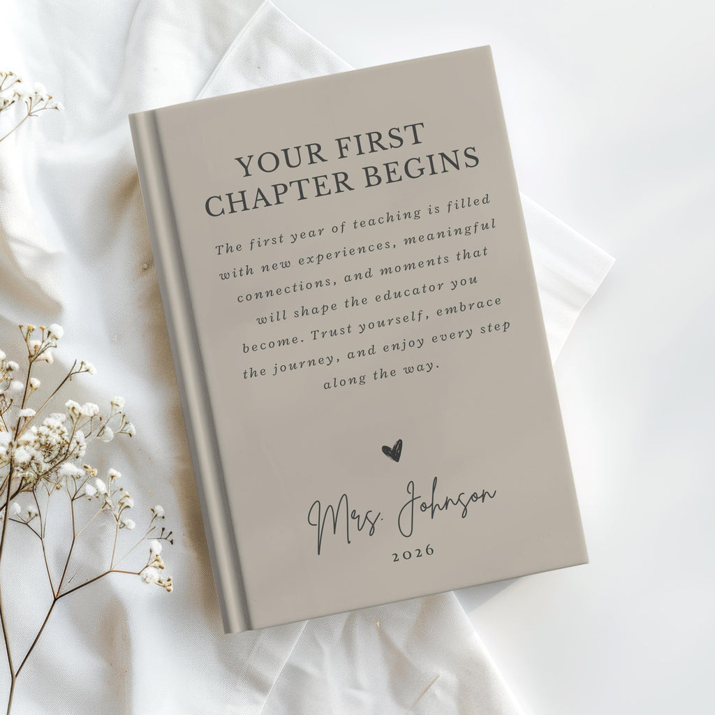 Personalized First Year Teacher Journal