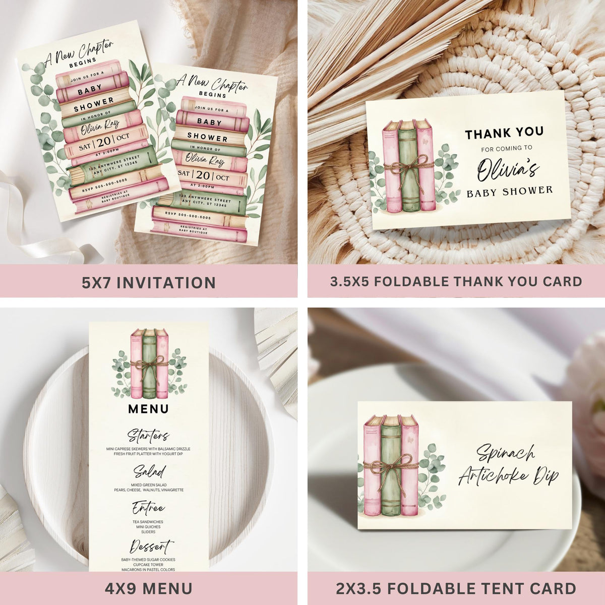 Book Baby Shower Bundle