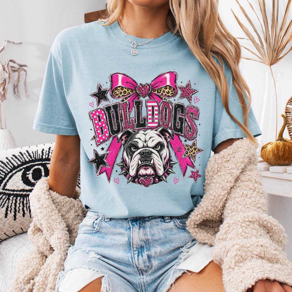 Preppy Bulldogs Mascot Shirt