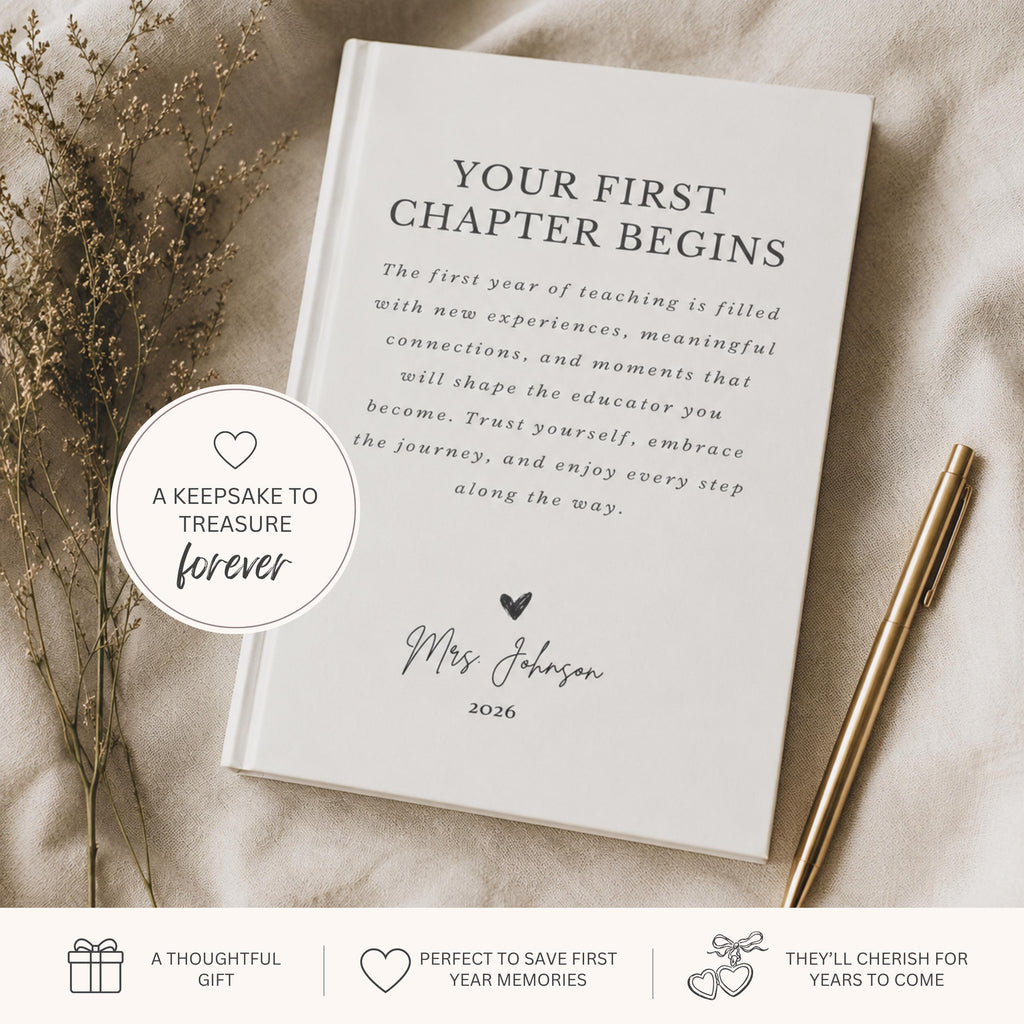 Personalized First Year Teacher Journal