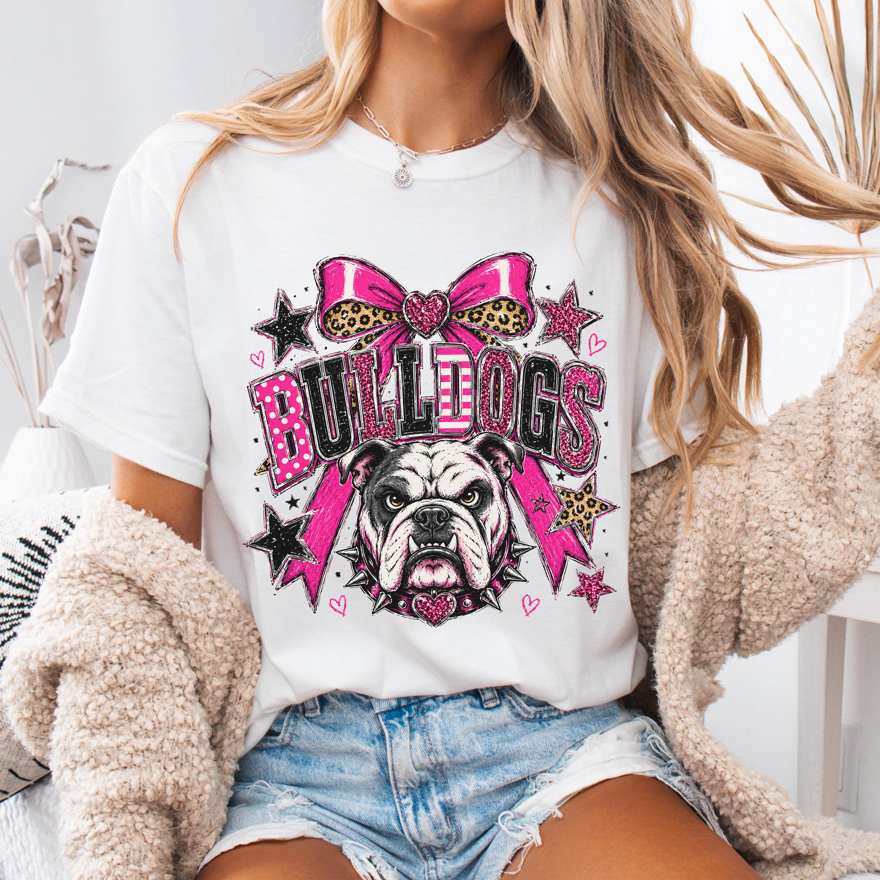 Preppy Bulldogs Mascot Shirt