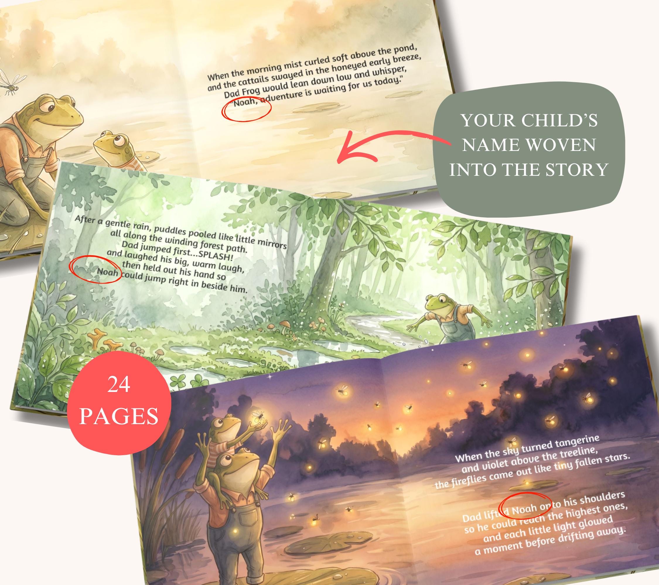 Personalized Father's Day Book