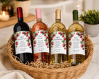 Marriage Milestone Wine Bottle Labels