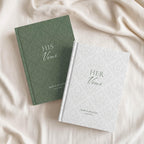 Personalized Damask Wedding Vow Book