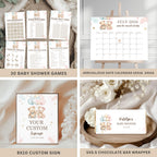 Teddy Bear Gender Reveal Party Kit Bundle