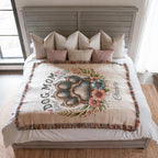 Personalized Dog Mom Blanket