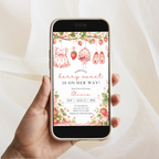 Strawberry Baby Shower Invitation