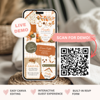 Pumpkin Baby Shower Website