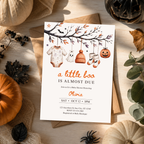 Halloween Baby Shower Invitation