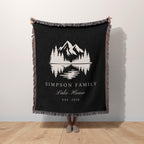Personalized Lake House Blanket