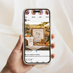 Digital Farmer's Market Pregnancy Announcment Template