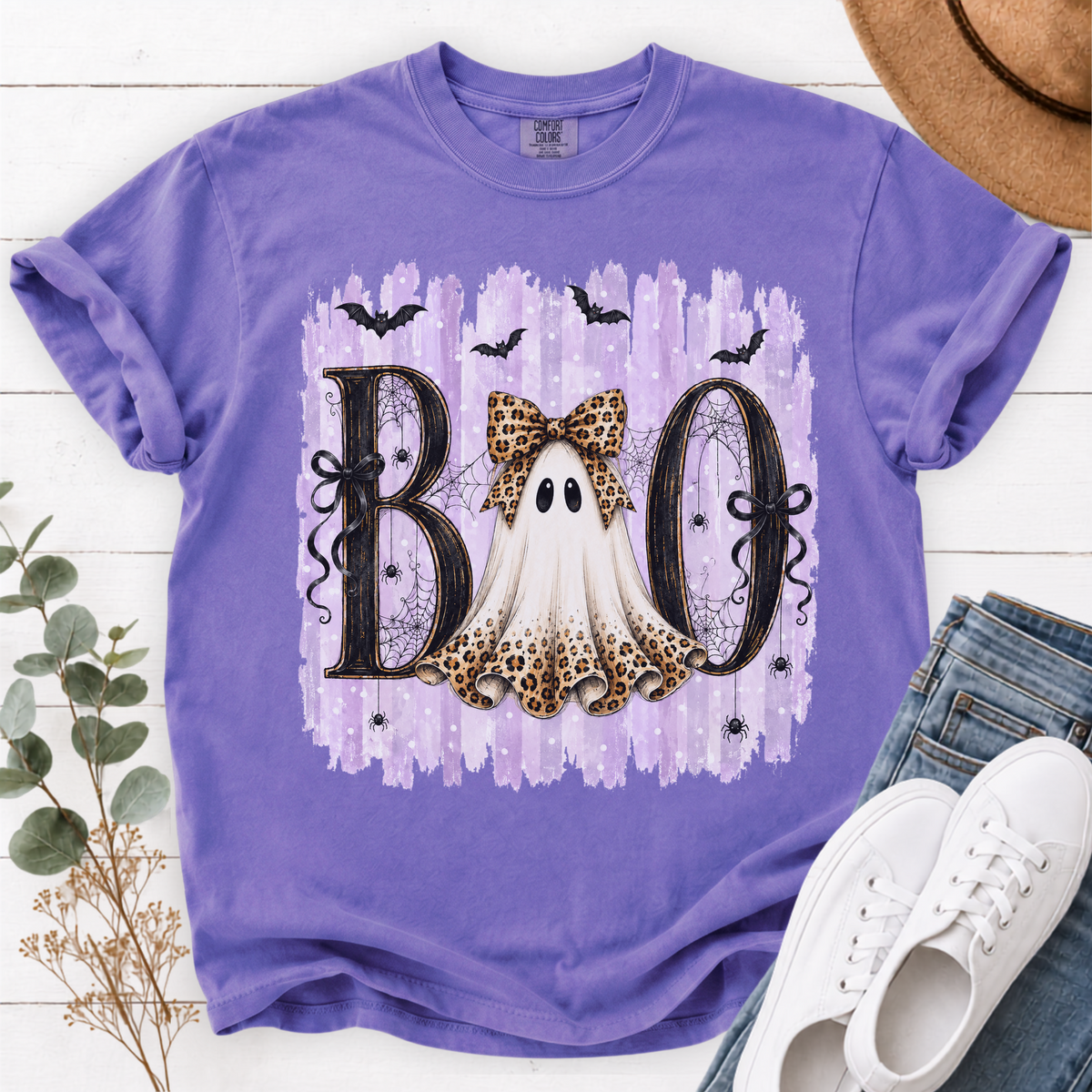 Leopard Ghost BOO Shirt