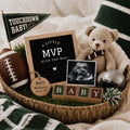 Digital Football Pregnancy Announcment Template