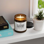 In Loving Memory Candle Keepsake