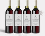Marriage Milestone Wine Bottle Labels