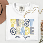 First Grade Teacher Shirt