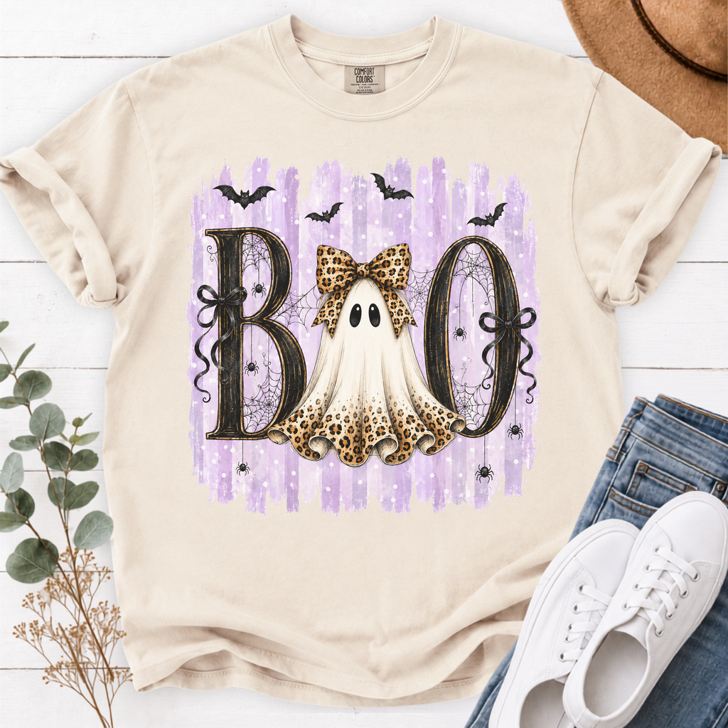 Leopard Ghost BOO Shirt