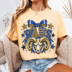 Preppy Rams Mascot Shirt