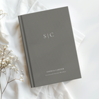 Personalized Monogram Journal, Custom Name Notebook, New Job or Graduation Gift, Professional Career Journal, Gift for Her