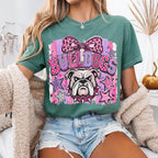 Coquette Bulldogs Mascot Comfort Colors® Shirt