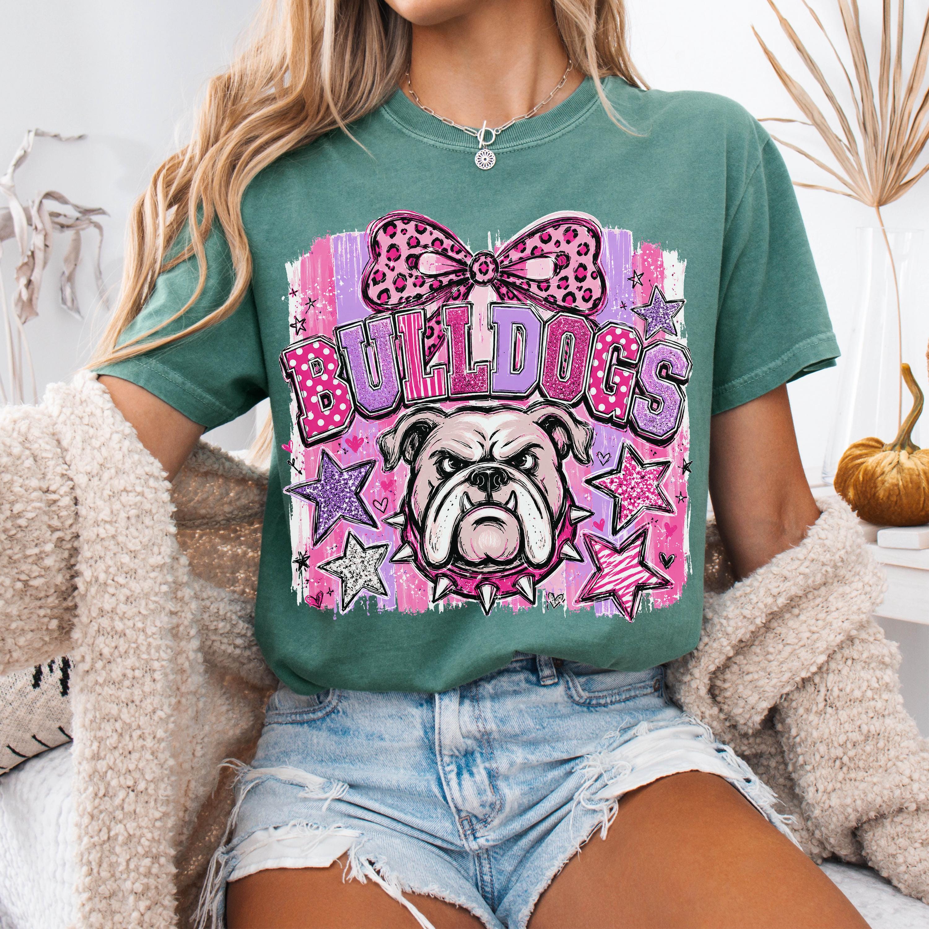 Coquette Bulldogs Mascot Comfort Colors® Shirt
