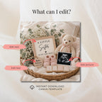 Digital Pregnancy Announcment Template
