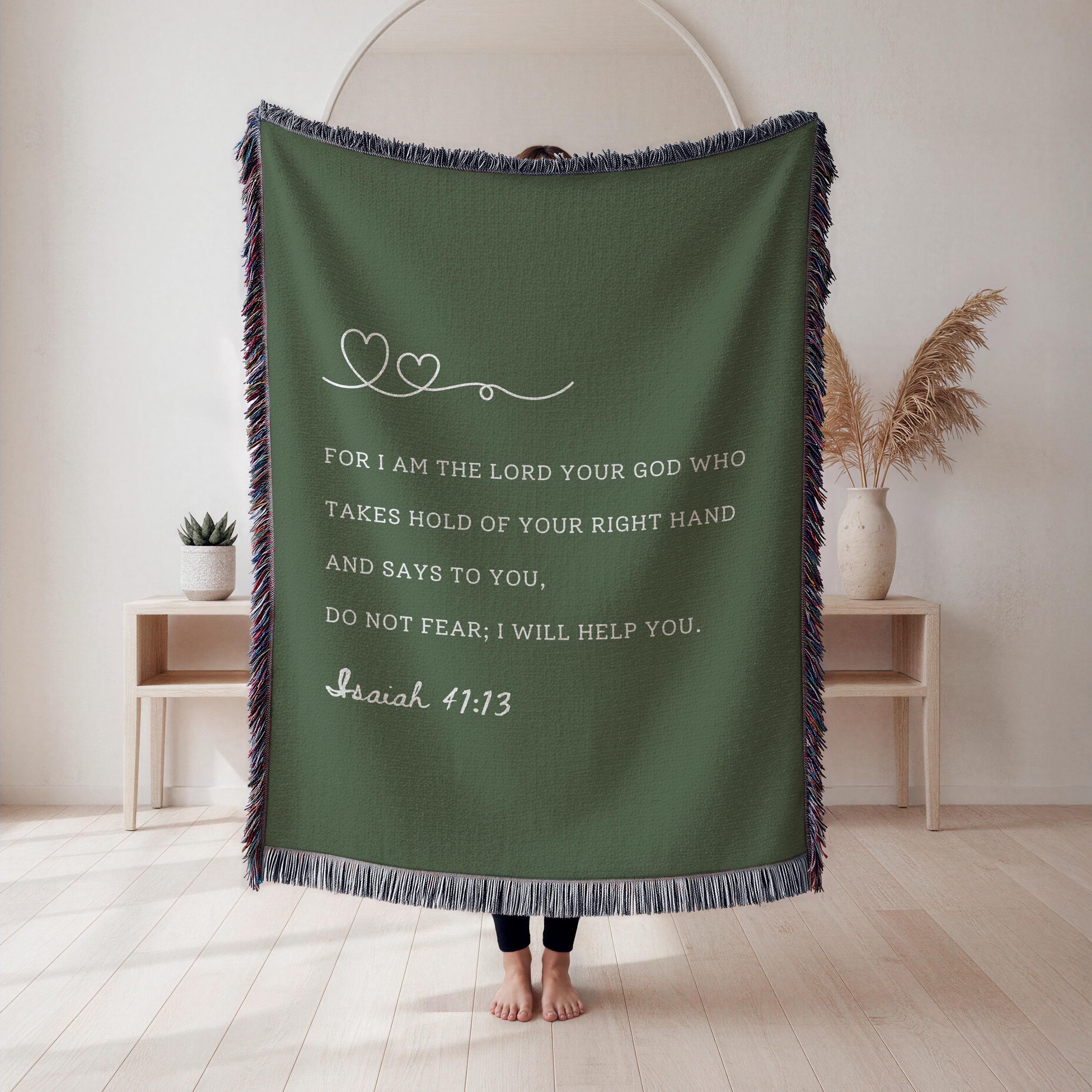 Christian Scripture Blanket Gift
