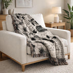 Personalized Name Woven Blanket for Her
