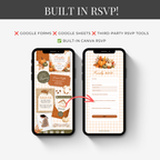 Pumpkin Baby Shower Website