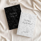 Personalized Toile Wedding Vow Book